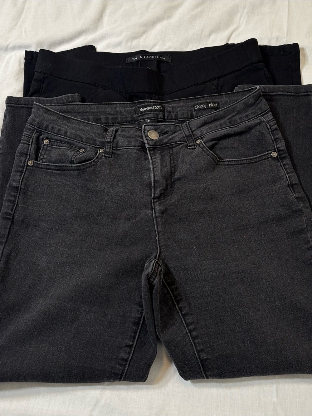 Black and Charcoal 8P Pants Bundle Set